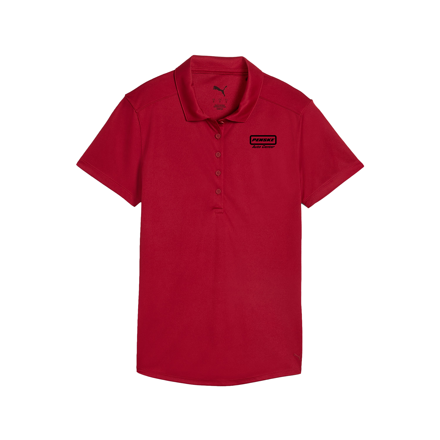 Puma Women's Solid Short Sleeve Polo 12