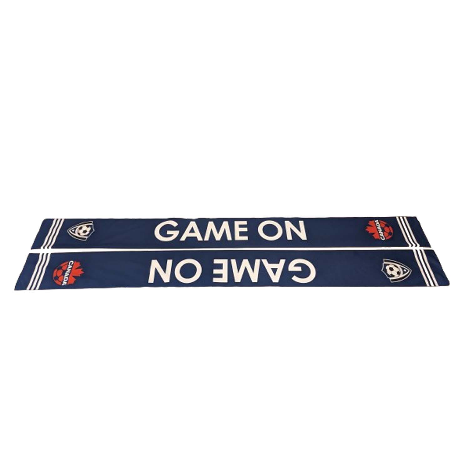 48 Hr Quick Ship - Sublimated Soccer Football Stadium Scarves, 6x60, Sublimated edge to edge 2 sides 1