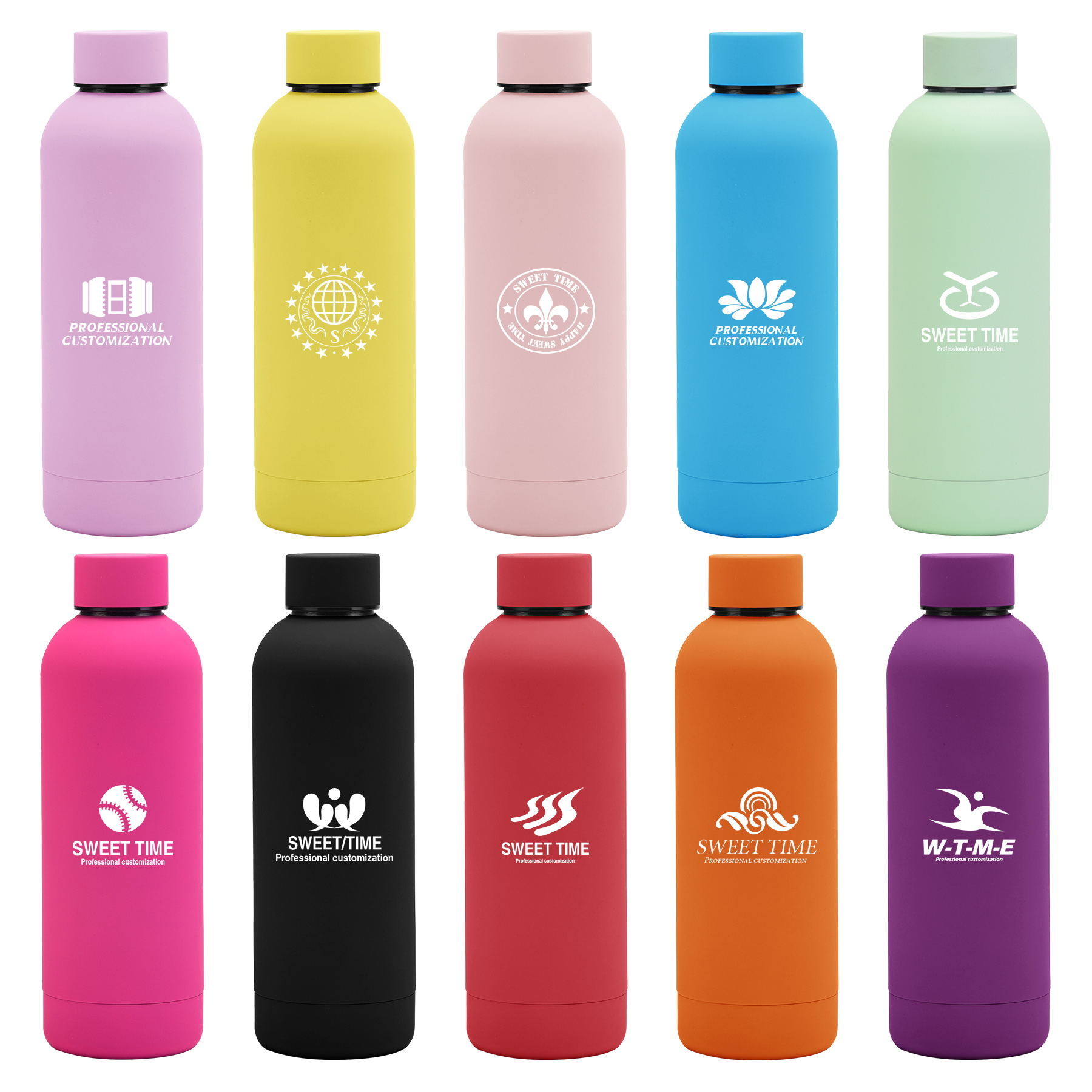 17oz Stainless Steel Small Mouth Thermos Mug 14