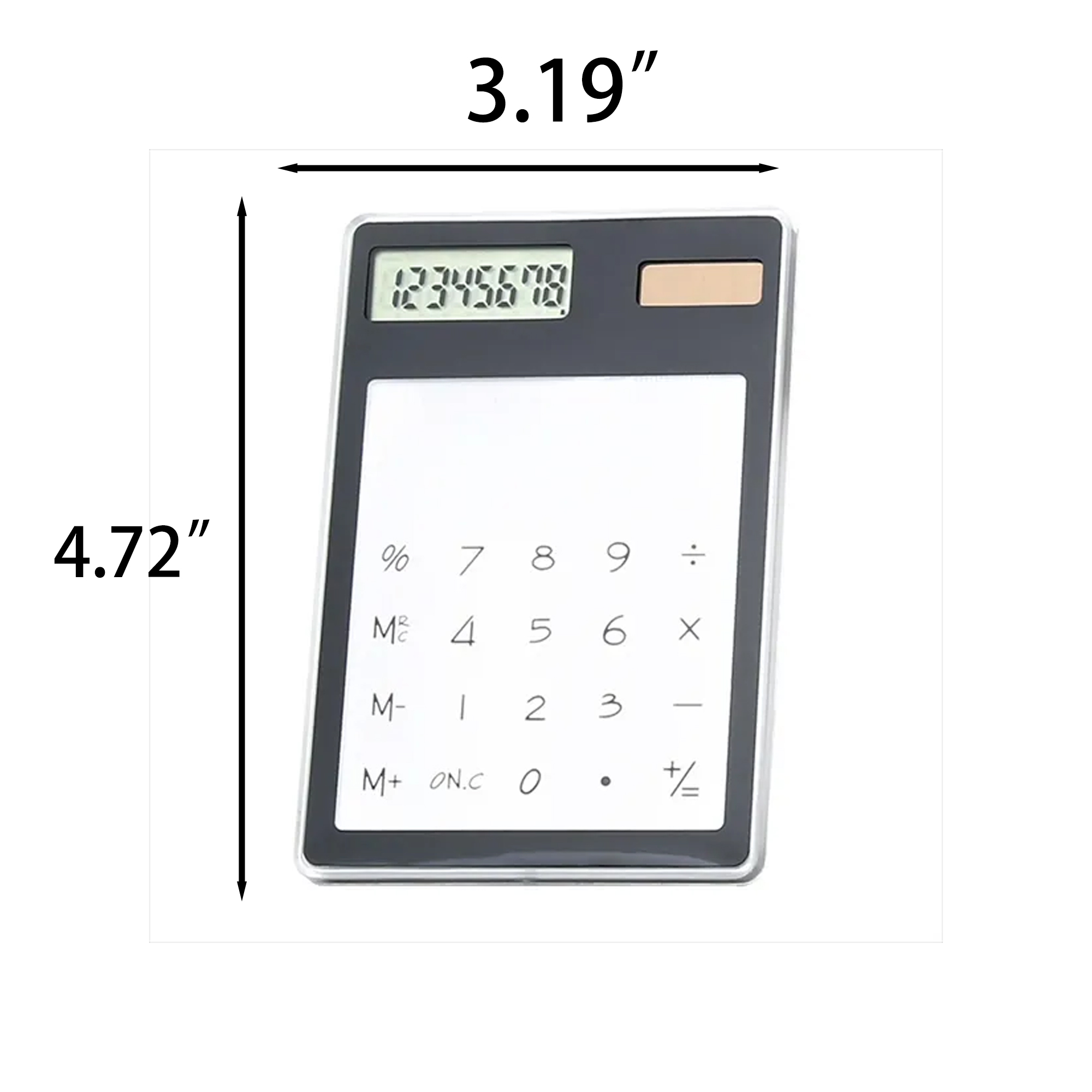 Slim Portable Solar Calculator 11