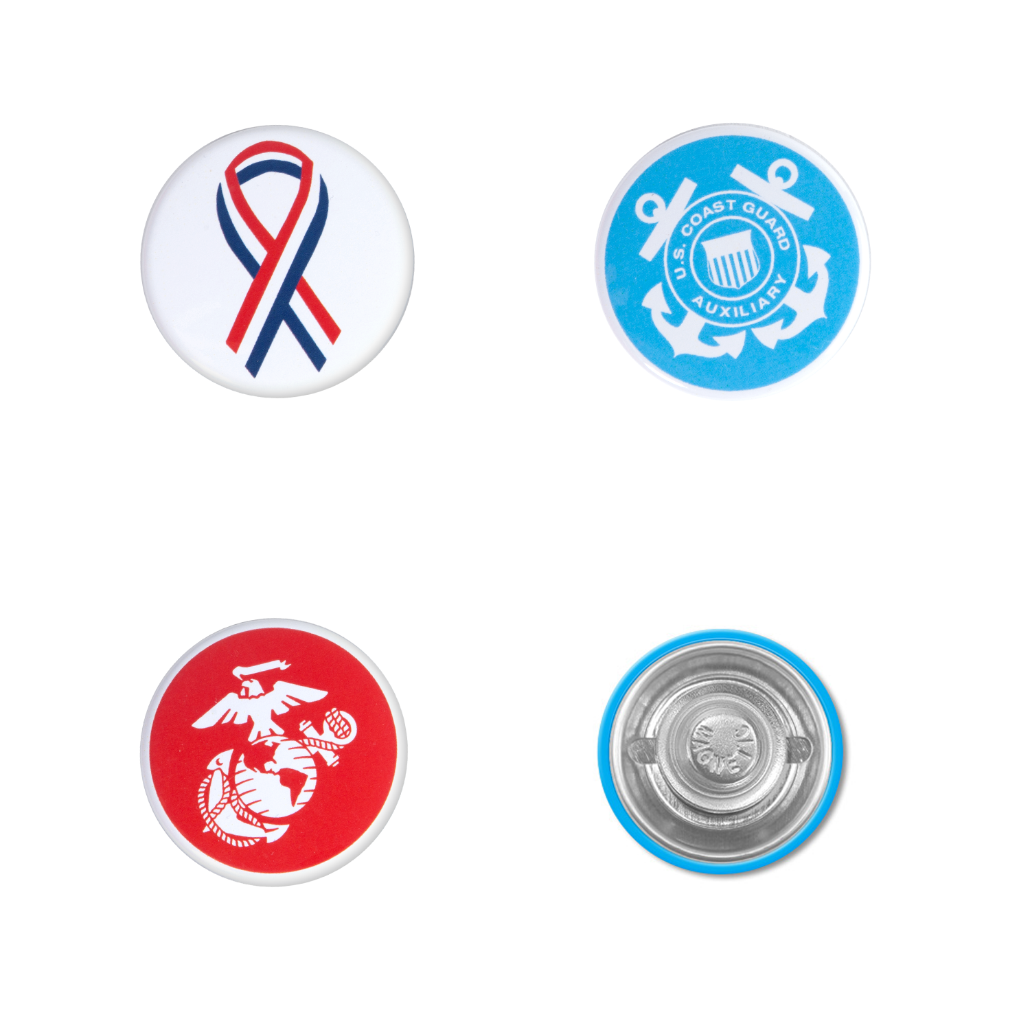 1.25" Circle Magnet Back Button 1