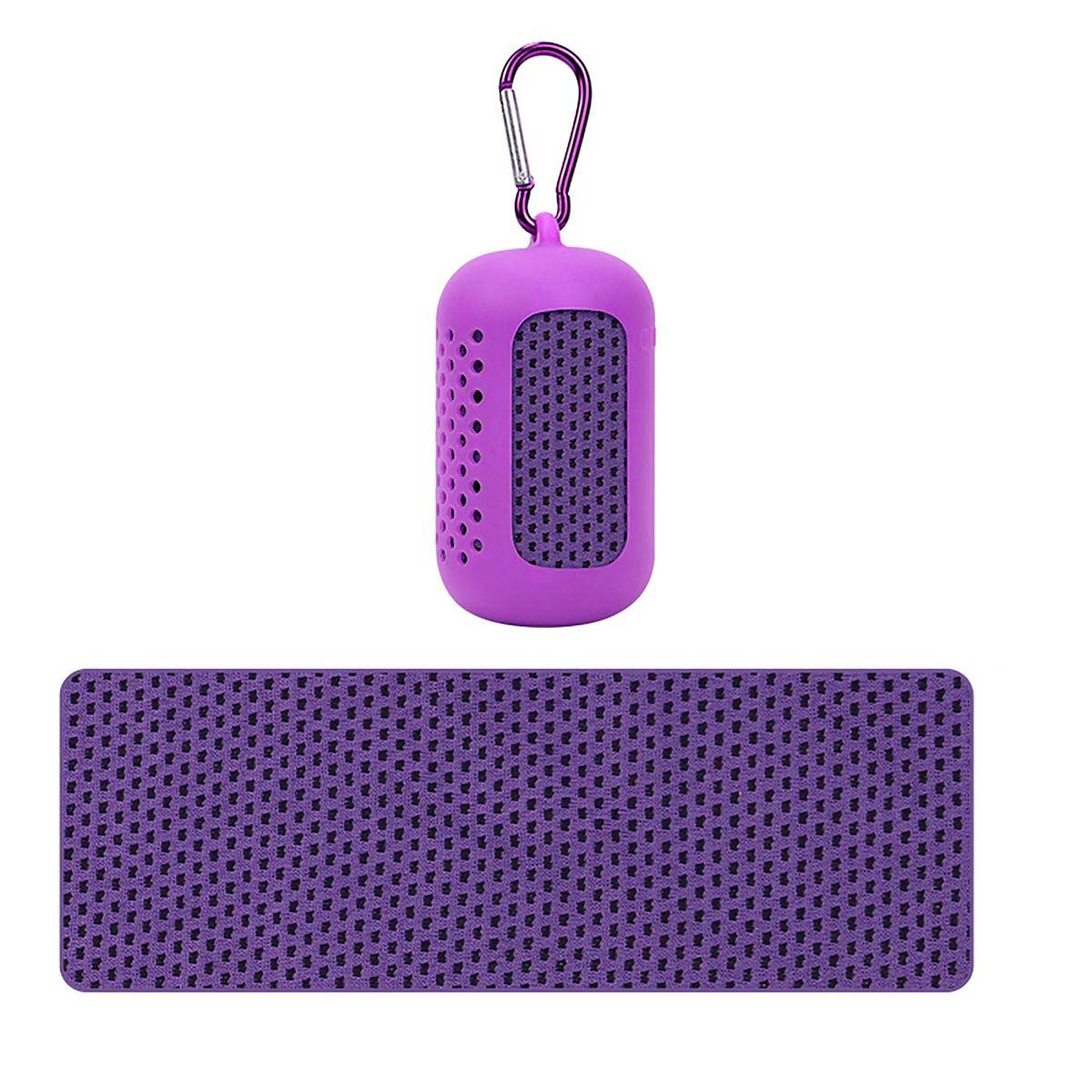 Fast Drying Polyester Towel with Clip for Easy Carry 1