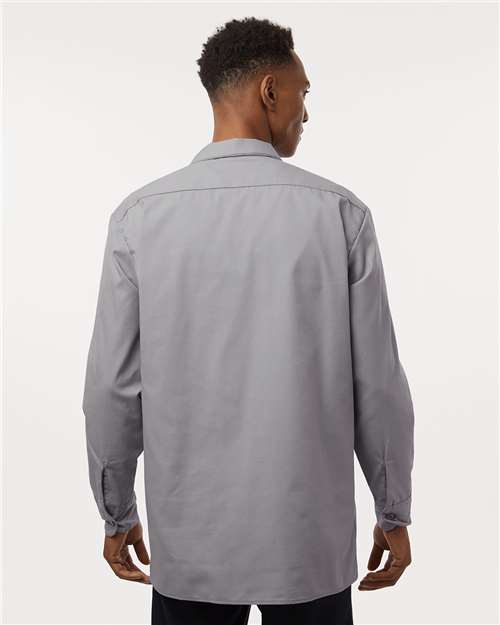 Men's Tall Industrial Long Sleeve Work Shirt - L535T 18