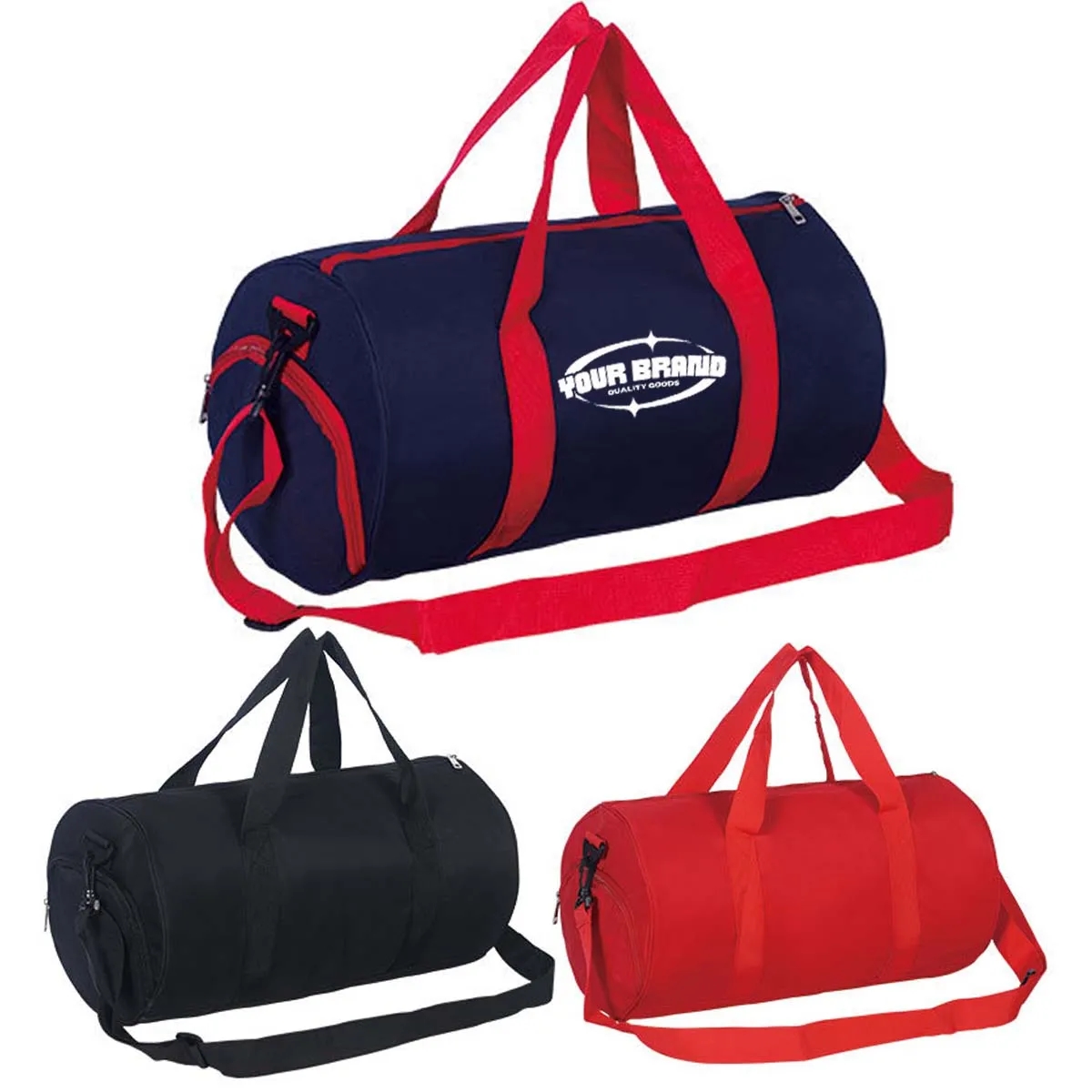 Gym Travel Duffel Bag with Shoe Compartment 2
