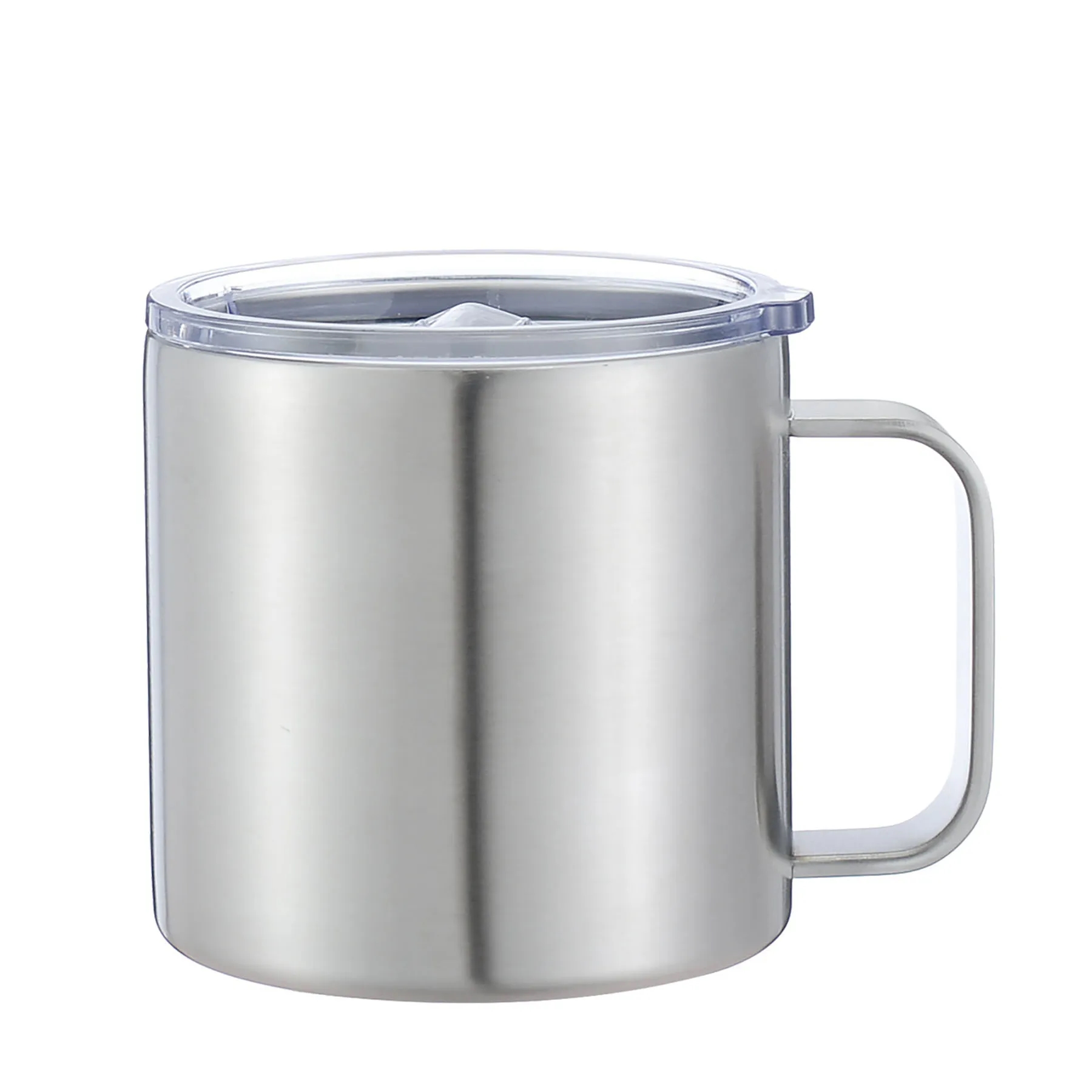 14oz Stainless Steel Mug with Lid 8