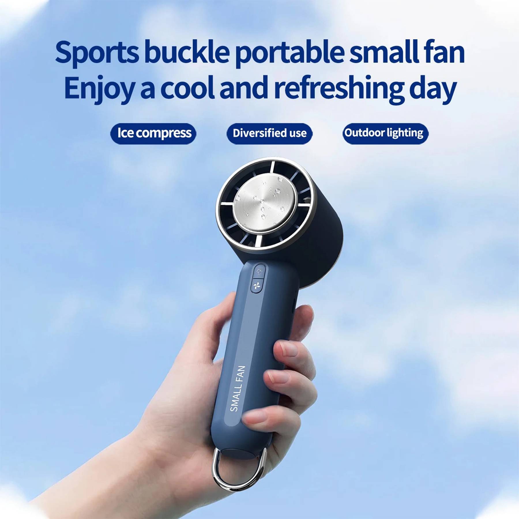 Desktop USB Handheld Fan 4