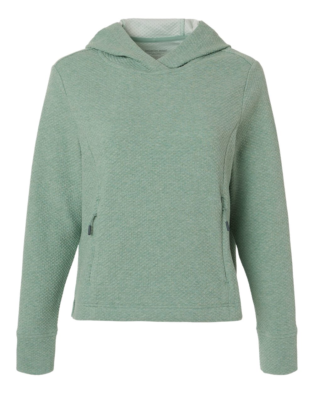Women's Spirit Textured Hooded Pullover - NE729W 2