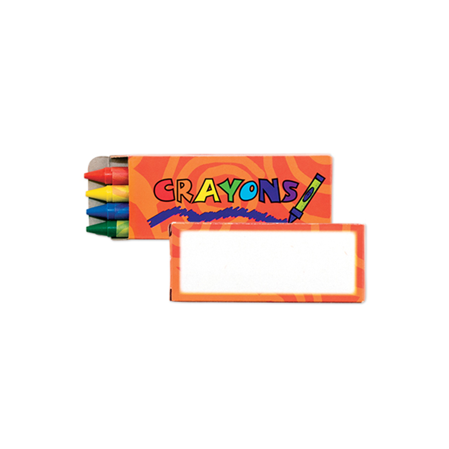 4-Pack Wax Crayons 4