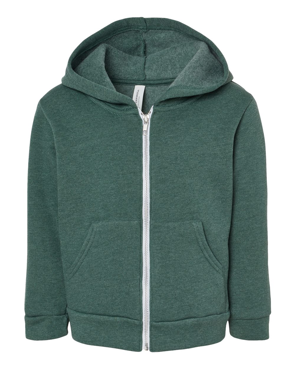 Toddler Sponge Fleece Full-Zip Hoodie Sweatshirt - 3739T 2