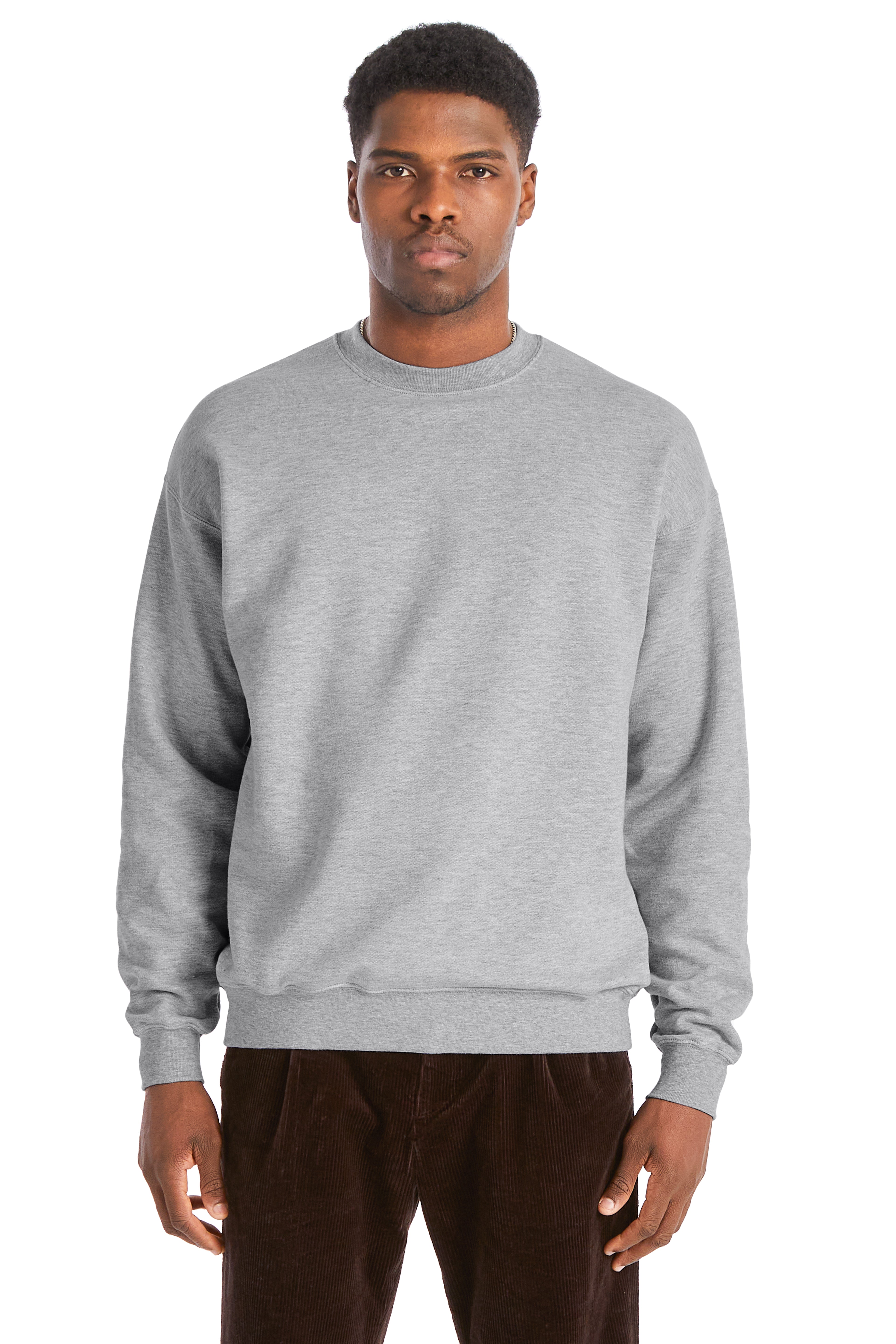 Hanes Perfect Sweat Crewneck, custom hoodie or sweatshirt with logo imprint 6