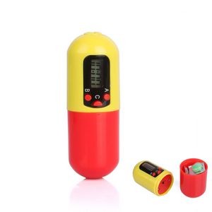 4 Compartment Pill Case With Alarm Reminder And LCD Clock 3