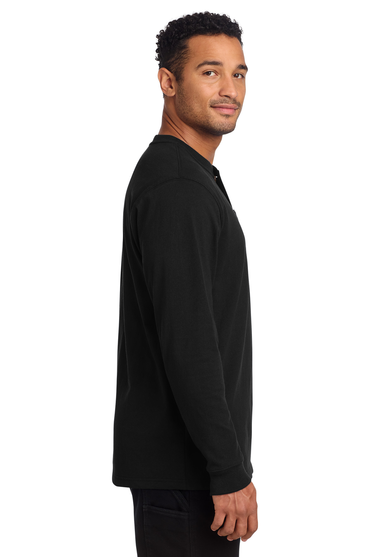 Carhartt Long Sleeve Henley T-Shirt CTK128 46
