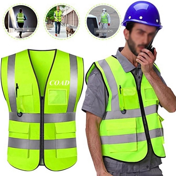 Reflective Vest Safety Workwear 4