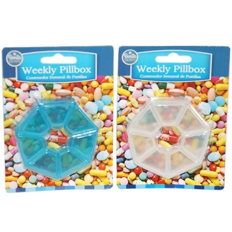 Round Pill Organizer - Assorted 2