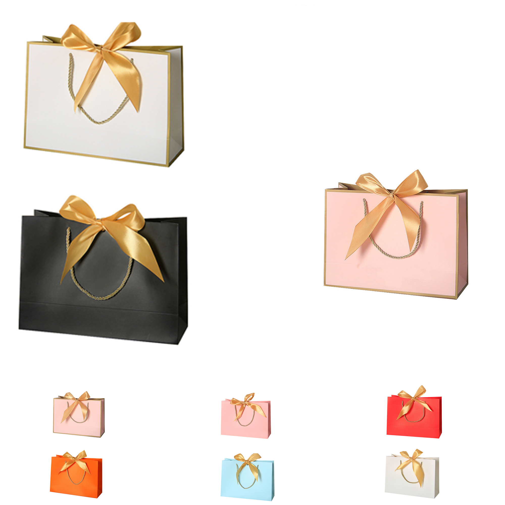 Gift Hand Bag With Bow 2