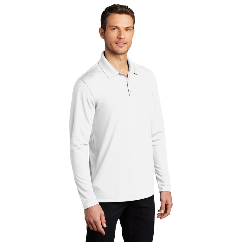 Port Authority Dry Zone UV Micro-Mesh Long Sleeve Polo 18