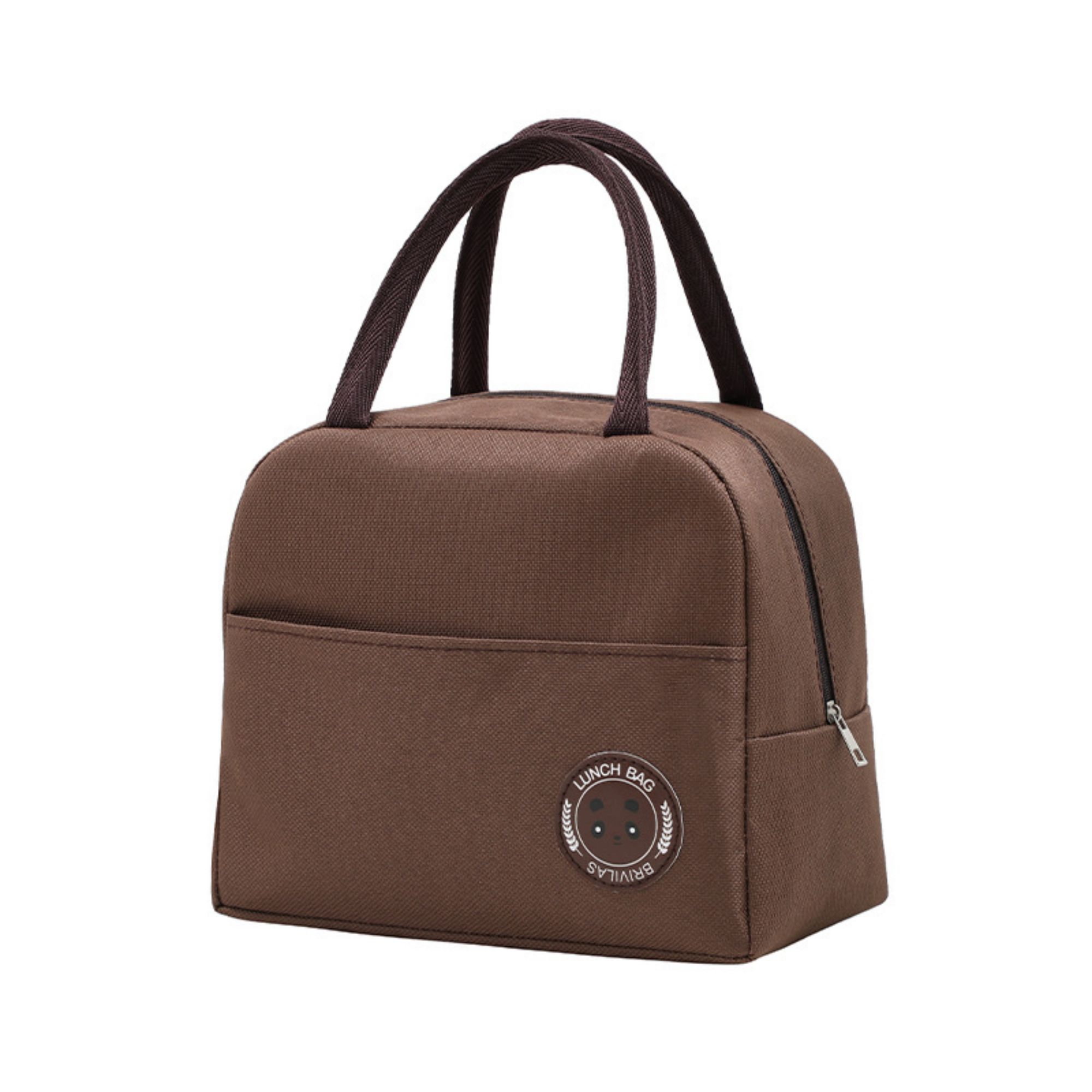 Solid Color Bear Lunch Bag 1