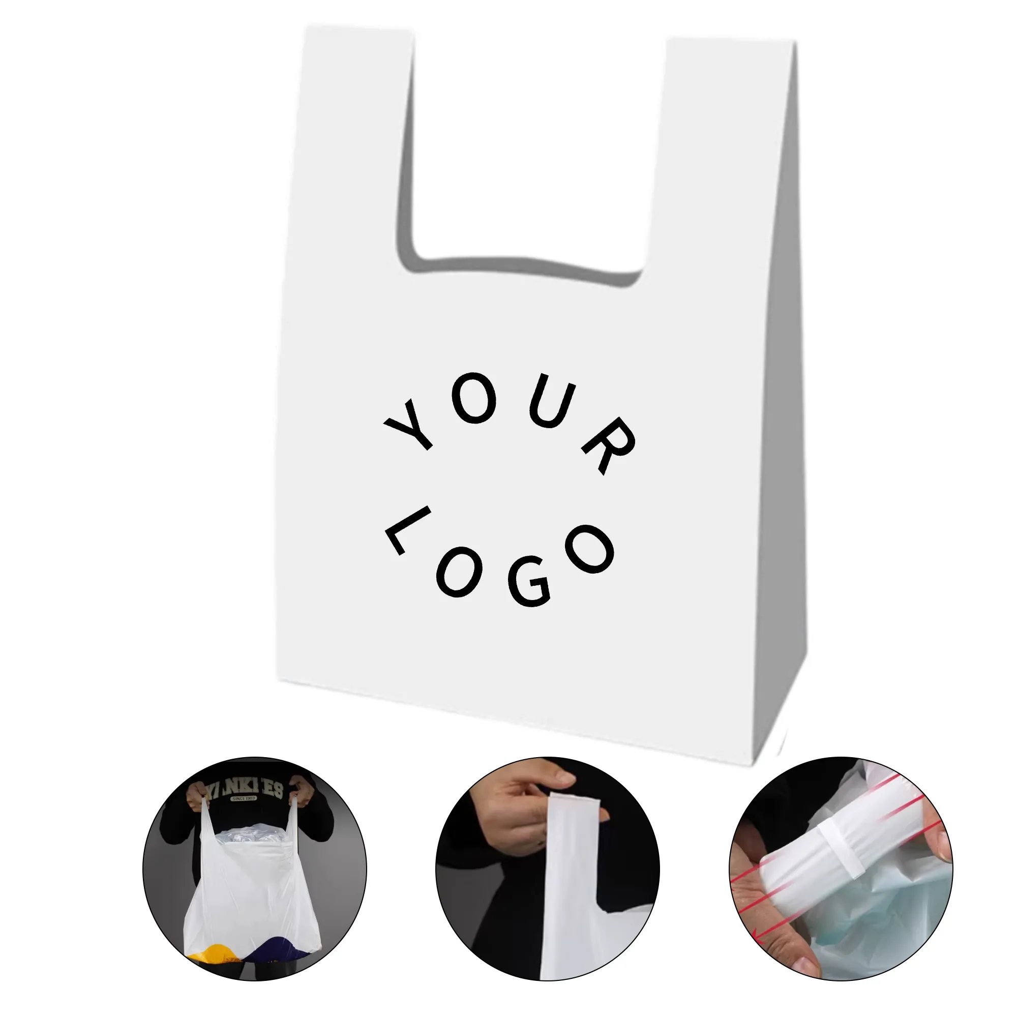 Food-Grade 5mil Grocery Tote Bag 2