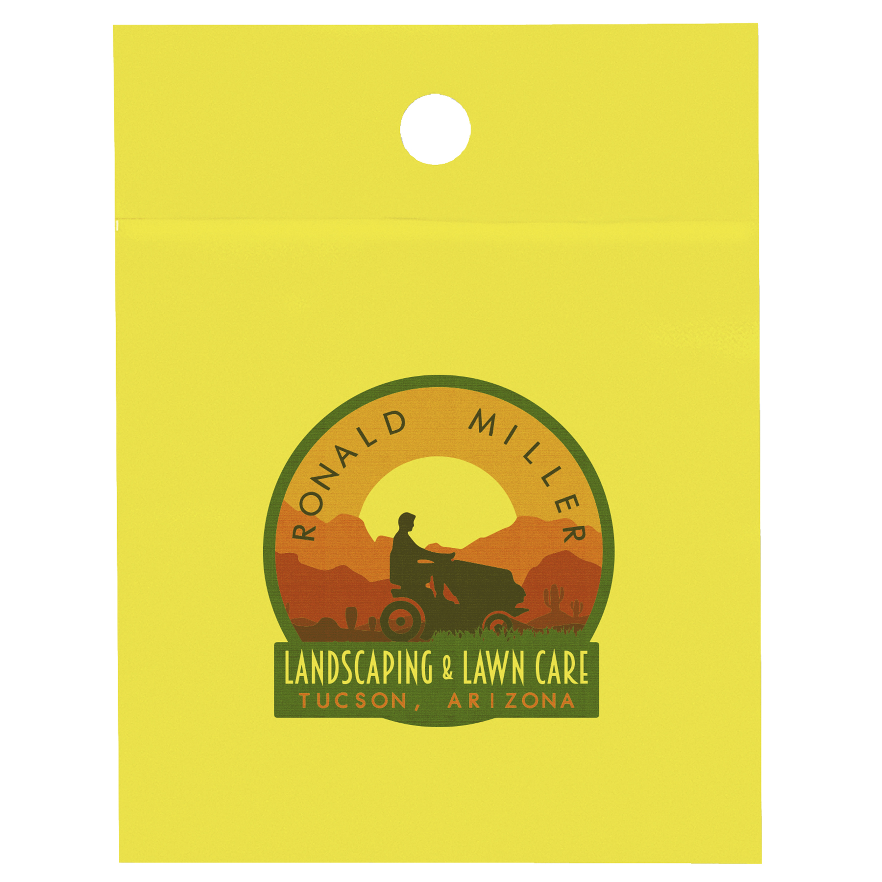 9W x 12H Litter Bag - Dynamic Color 2
