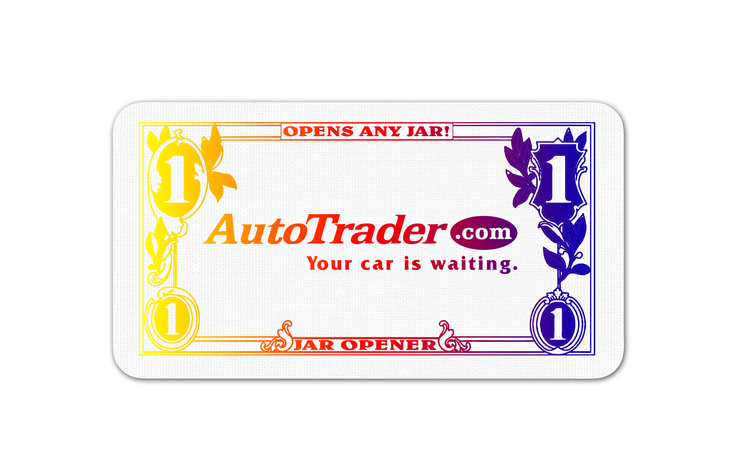Dollar Bill Vinyl Jar Opener 79