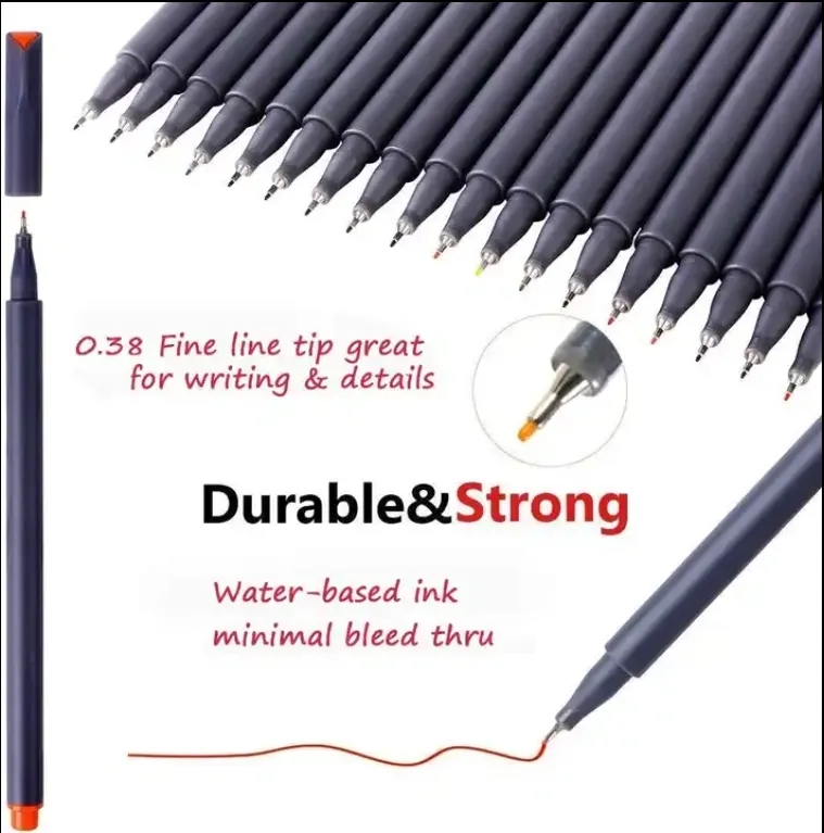 18-Color Painting Watercolor Paint Pen 5