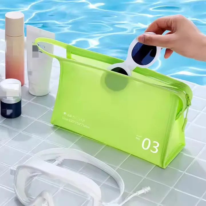 Portable Jelly Waterproof Cosmetic Bag 8