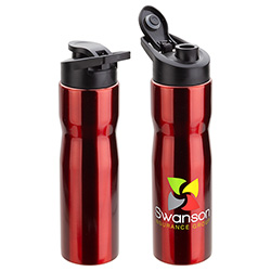 Crescent 25 oz Stainless Steel Bottle, custom water bottle with logo imprint 8