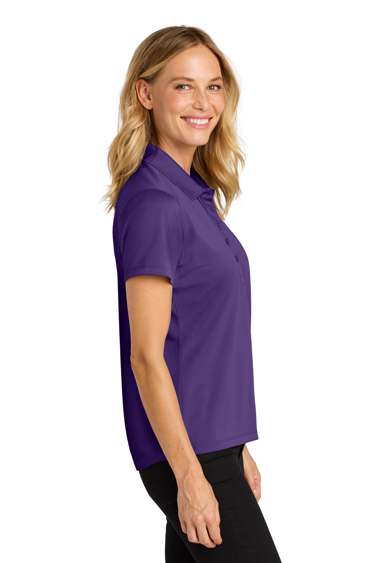 Port Authority Women's Wearever Performance Pique Polo LK240 1