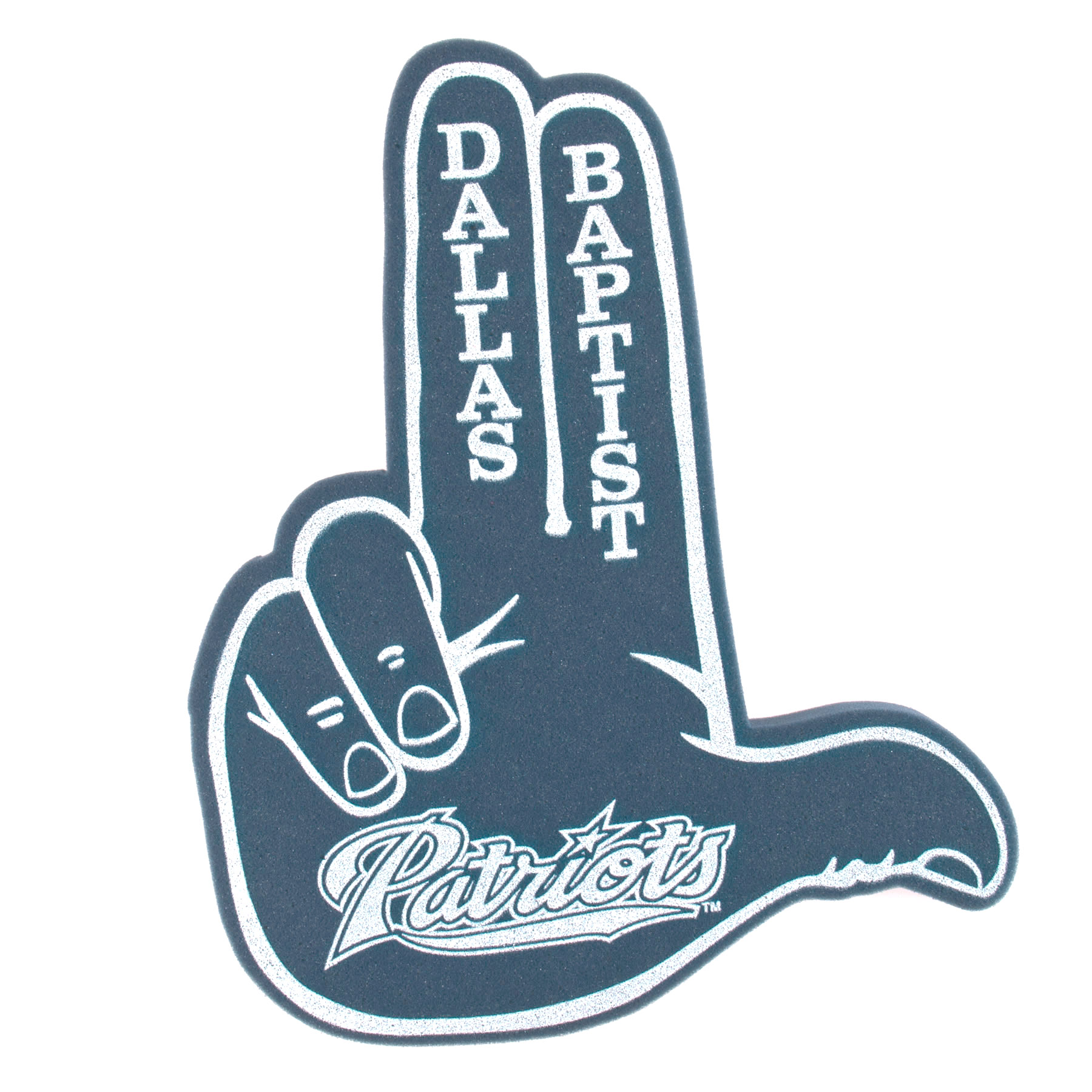 18" Double Finger Foam Mitt 19