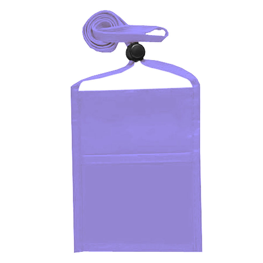 Adjustable Lanyard Neck Wallet - 6.375" x 5.25"