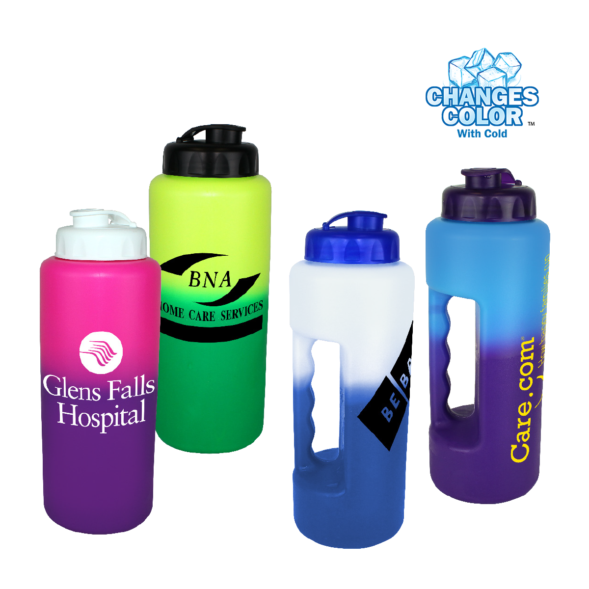 Mood™ 32 oz. Grip Bottle with Flip Top Cap 1