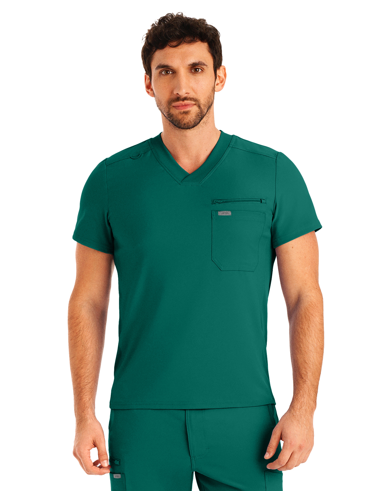 Landau - Forward - Men's Two-Pocket Tuckable V-Neck Top 44