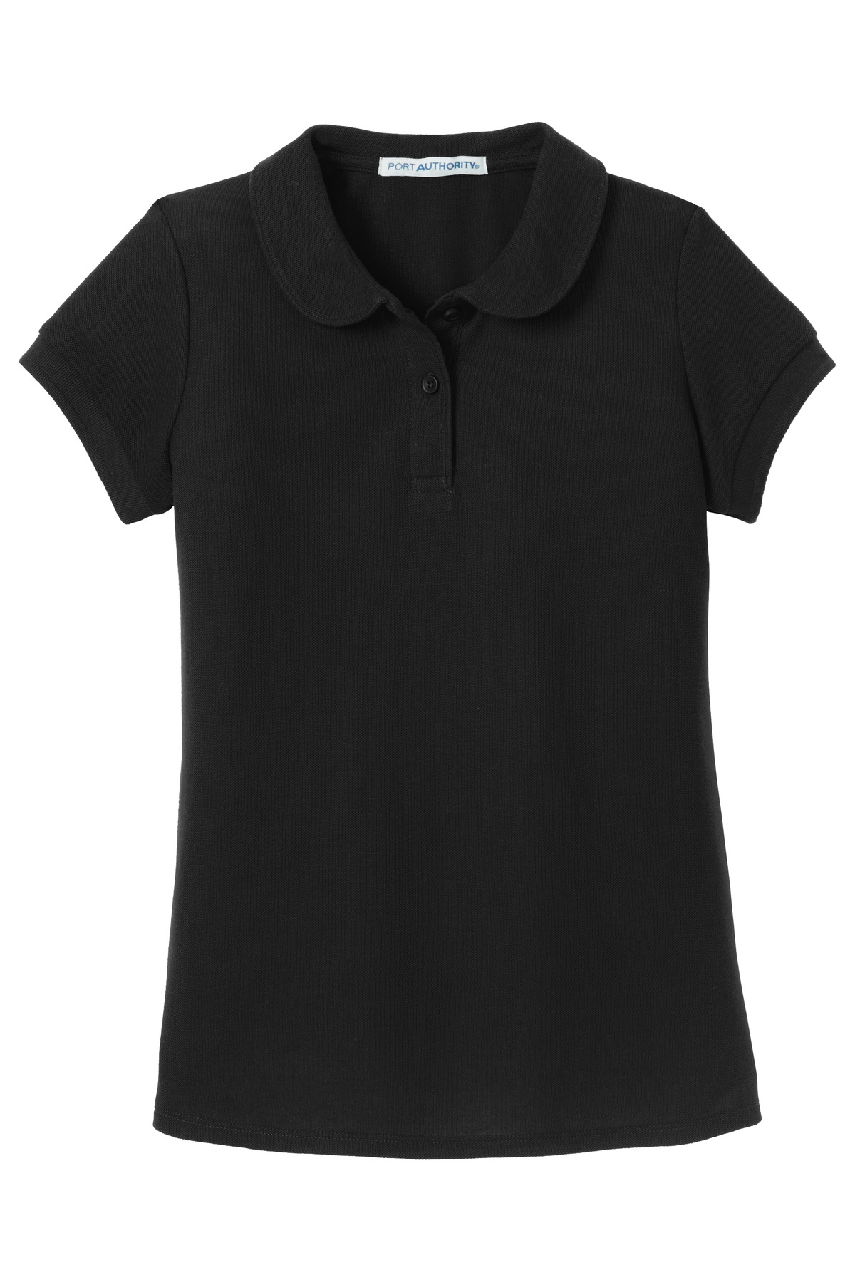 Port Authority Girls Silk Touch Peter Pan Collar Polo. YG503 11