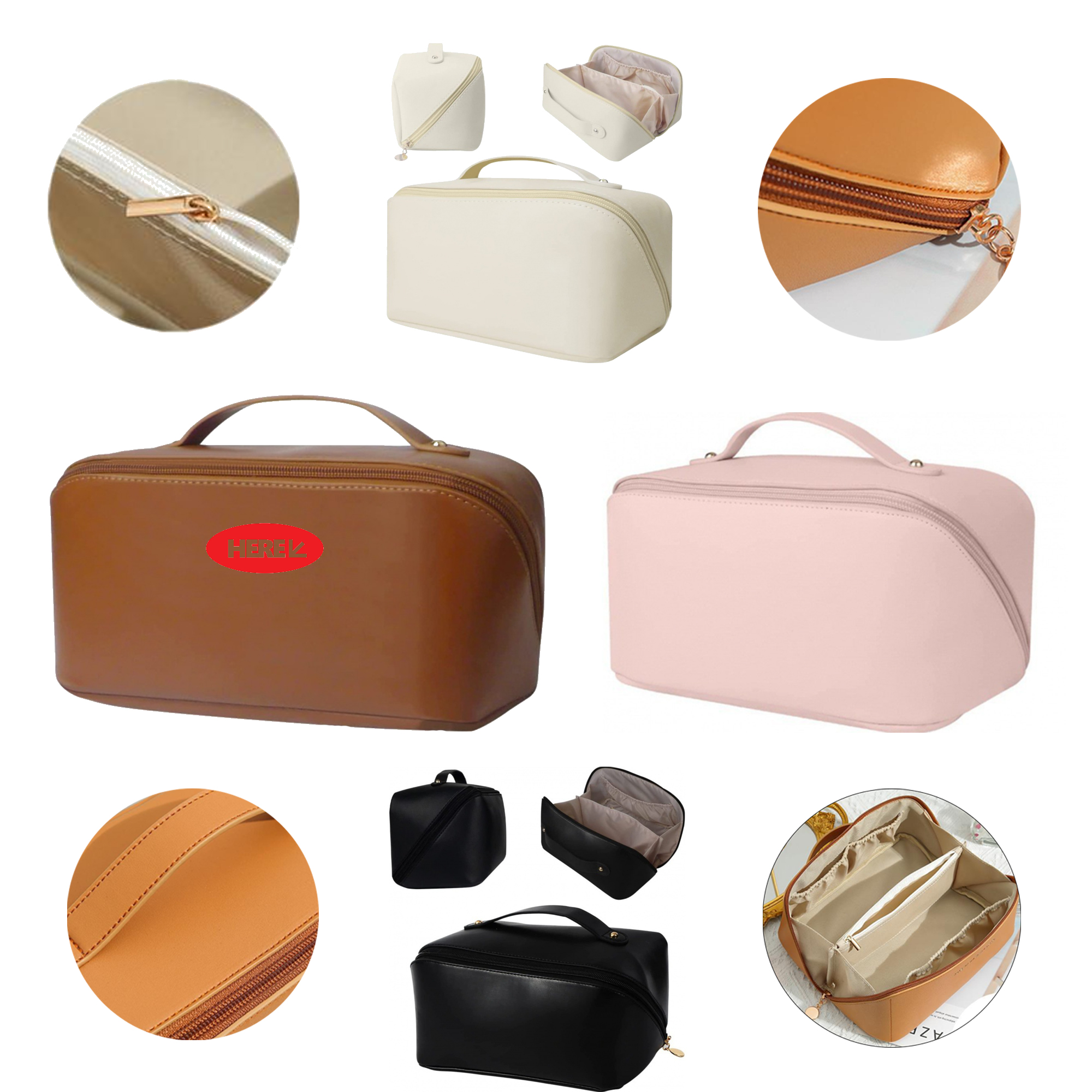PU Fashion Cosmetic Bag MOQ 300 2