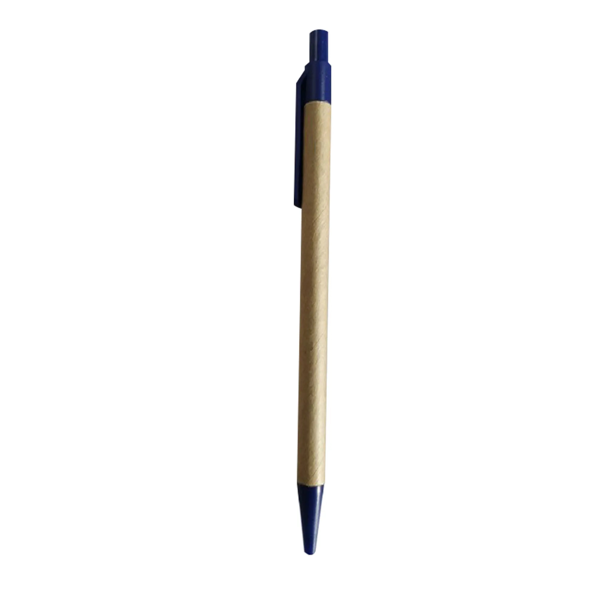MOQ 500 Paper Ballpoint Pen 5.5" x 0.5" 6