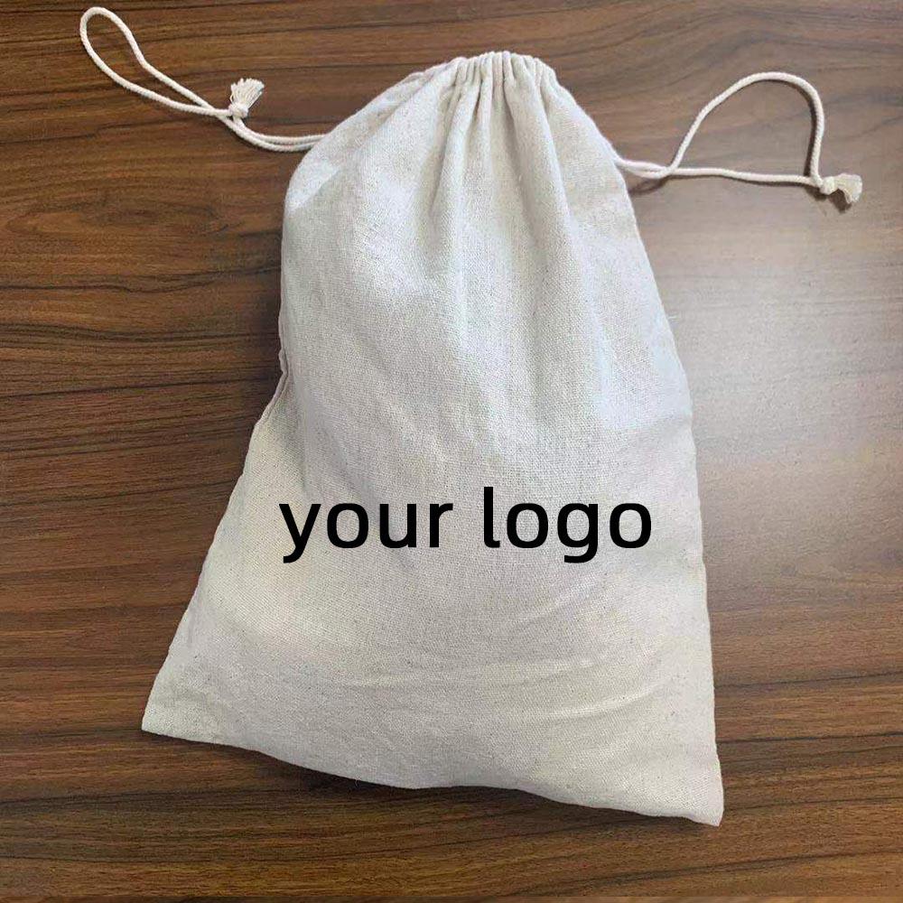 Cotton Canvas Drawstring Bag 2
