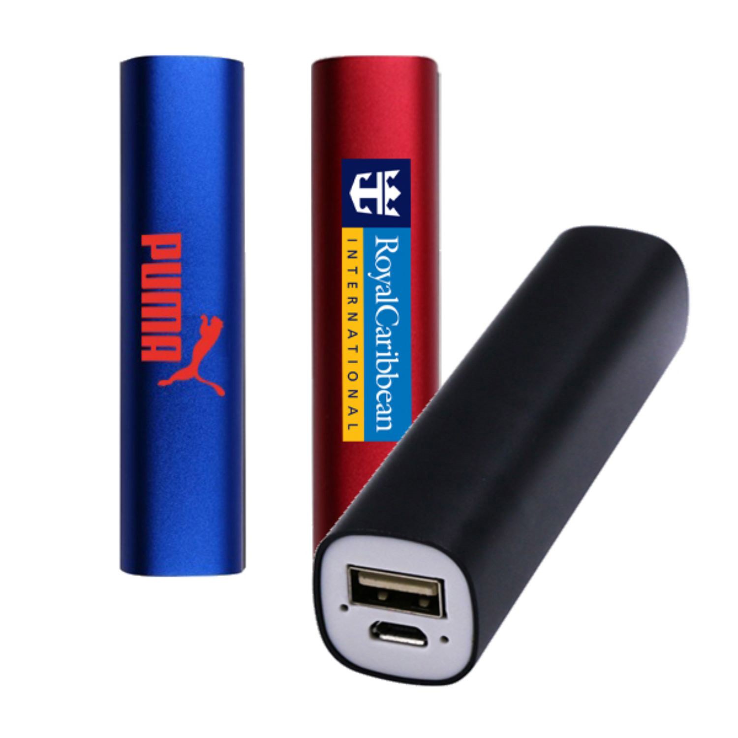 2200 mAH Aluminum Power Bank w/ Chamfer Edge Powerbank 2