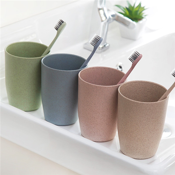 Wheat Straw Daily Toothbrush Cup 6