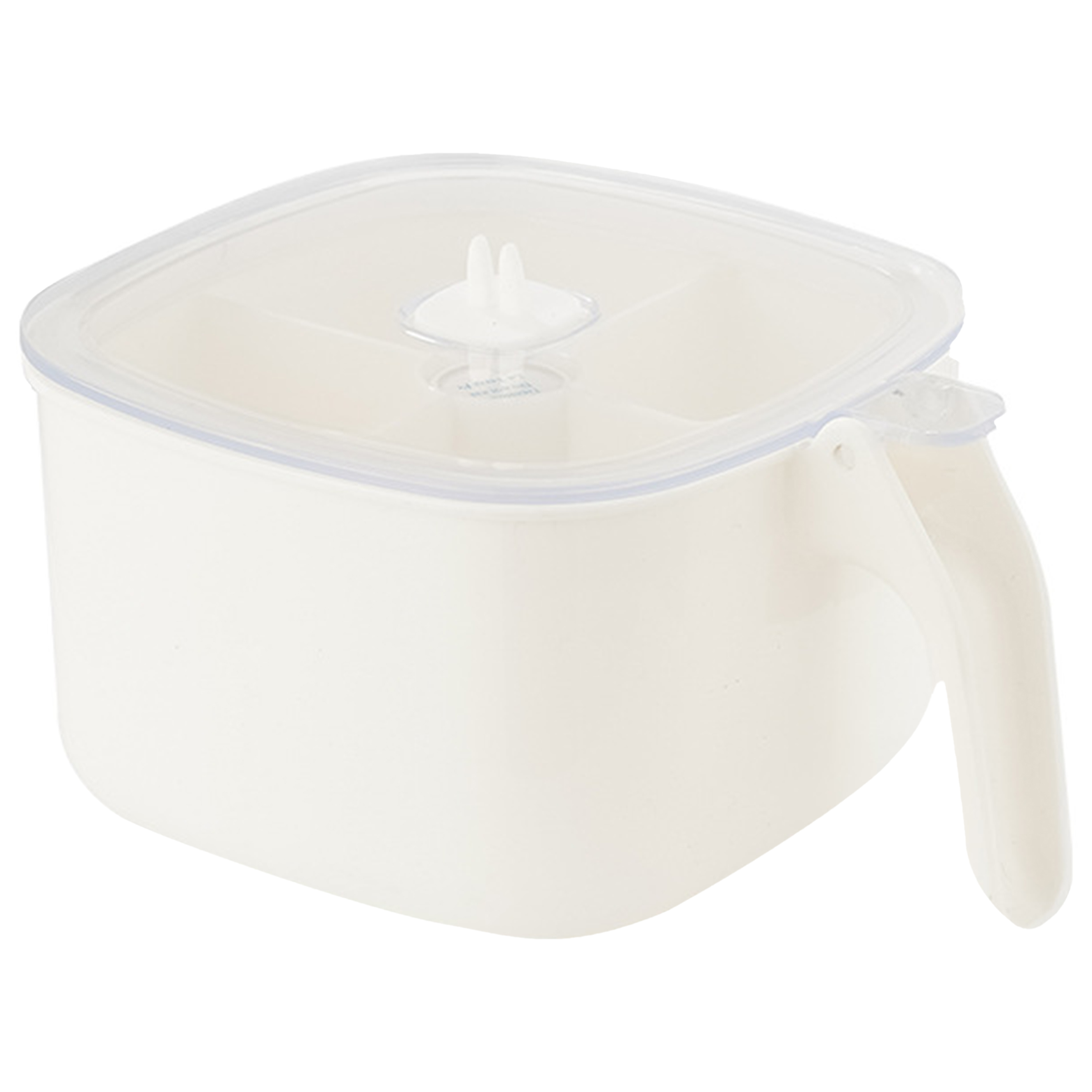 Plastic Kitchen Seasoning Storage Box With Lid 2
