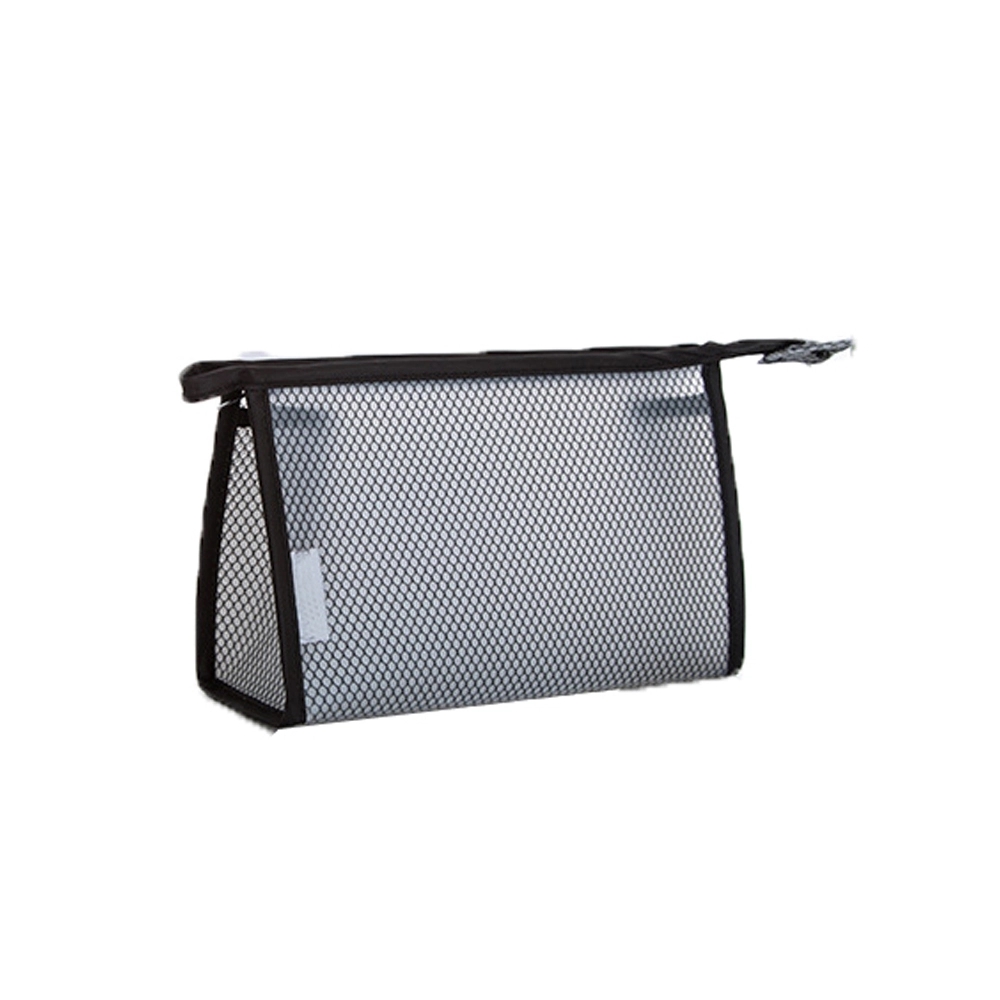 Transparent Zippered Travel Cosmetic Bag 2
