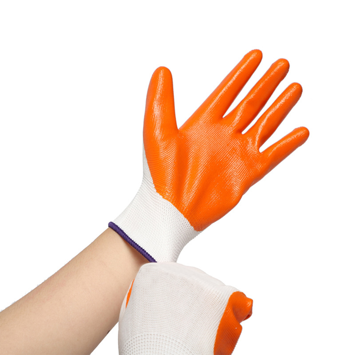Nitrile Coated Garden Work Gloves 3