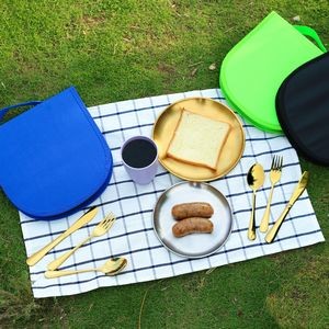 Camping Silverware Kit Cutlery 3