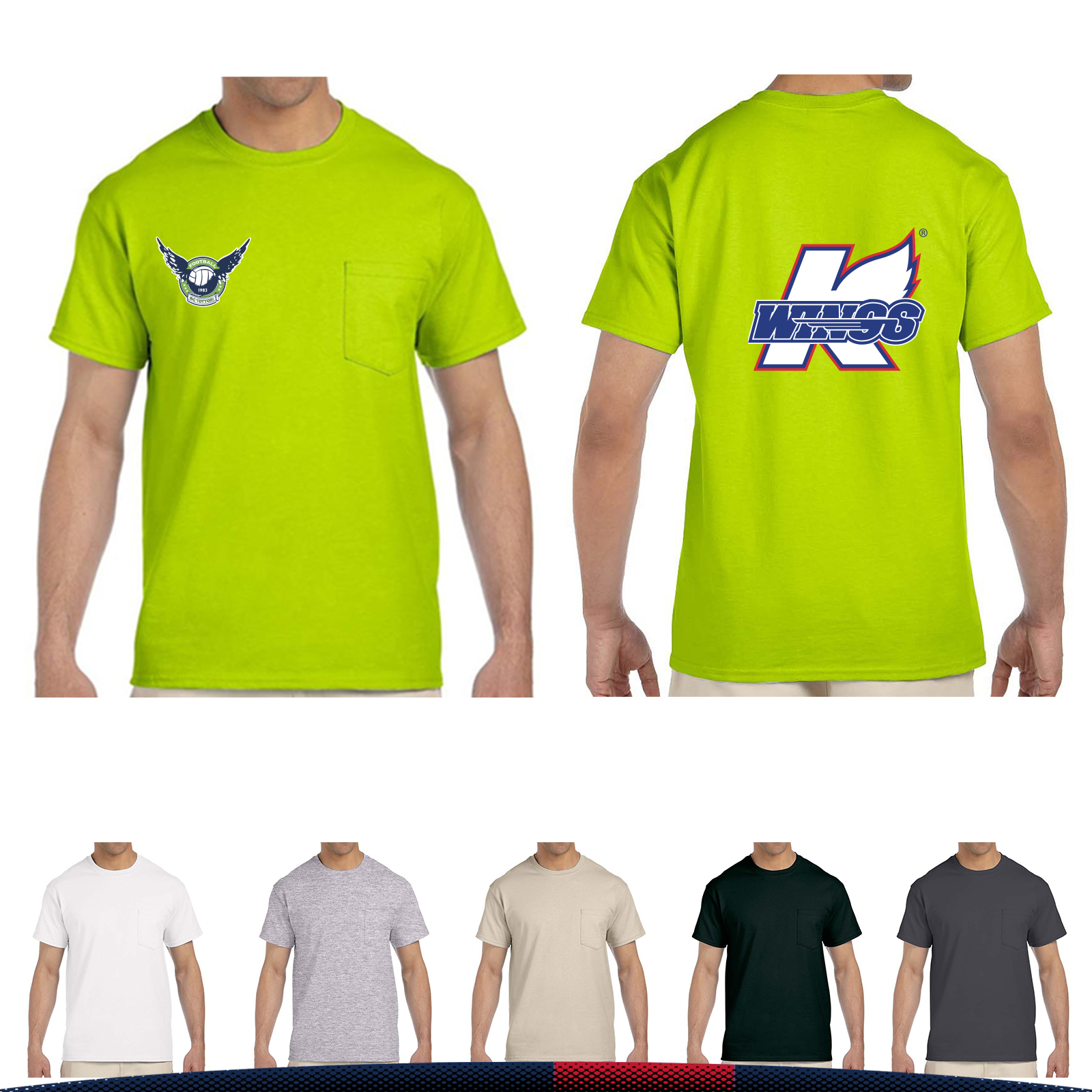 Gildan® 6.1 oz. 100% Adult Cotton T-shirts 5
