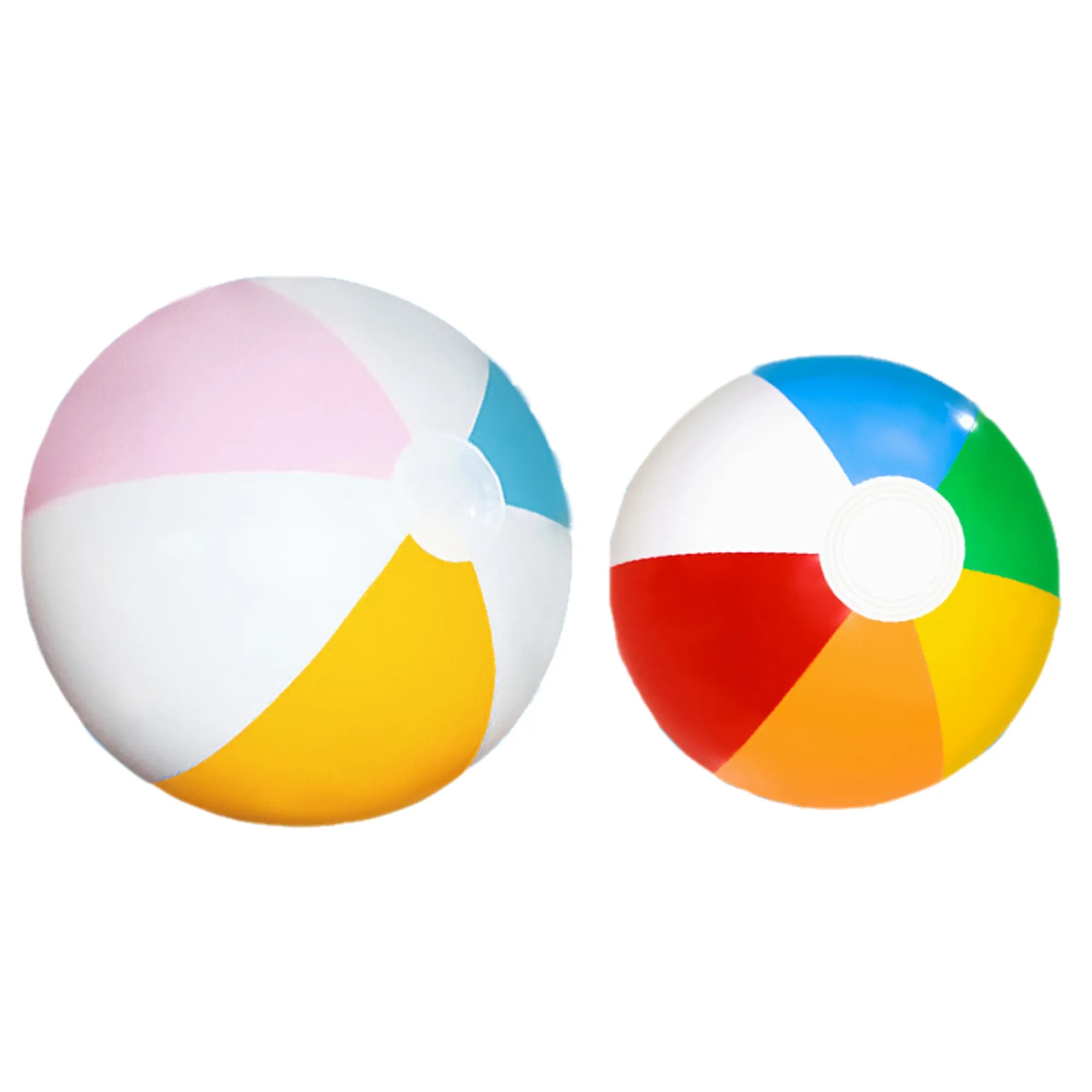 12" Rainbow Inflatable Beach Ball
