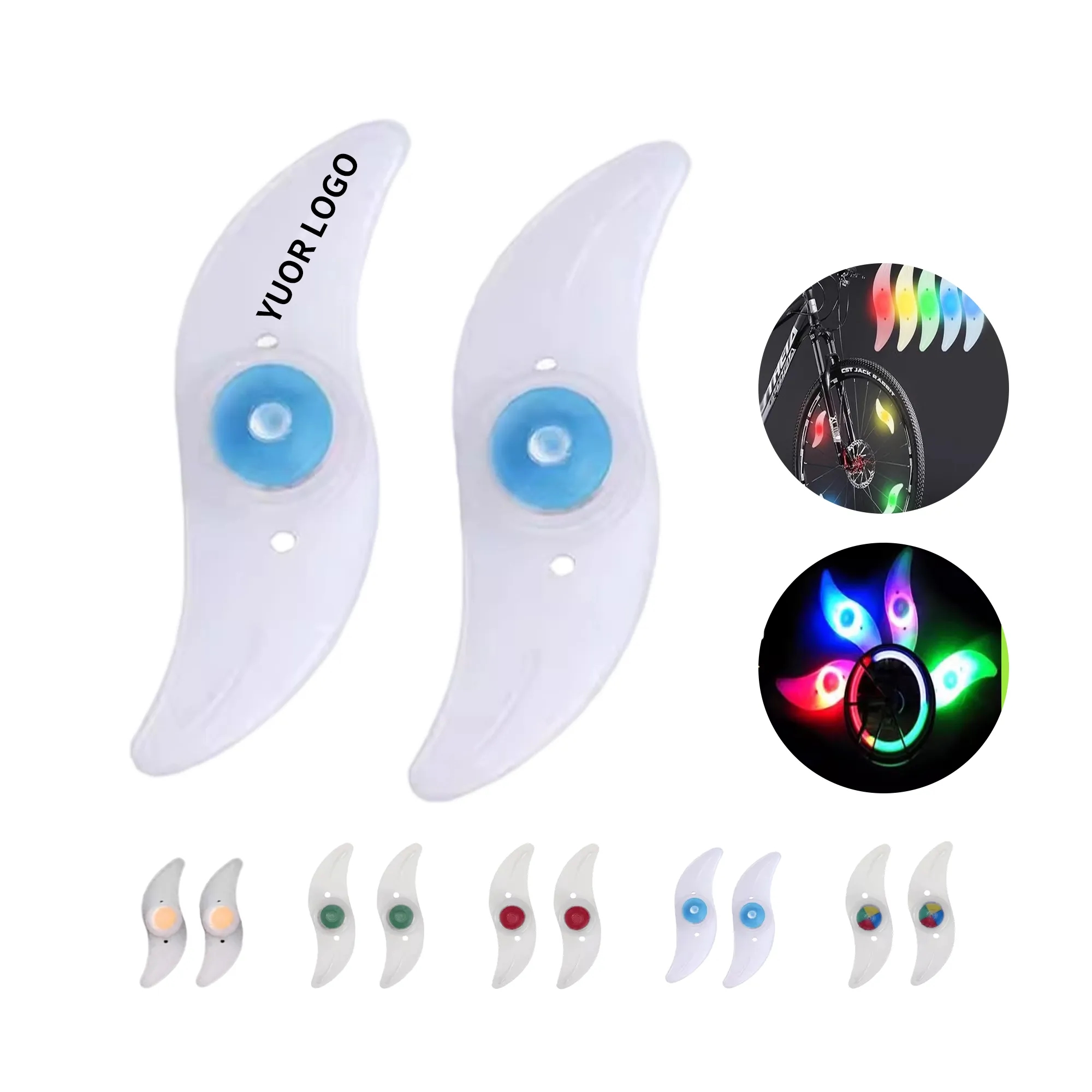 Colorful LED Bike Wheel Lights 6