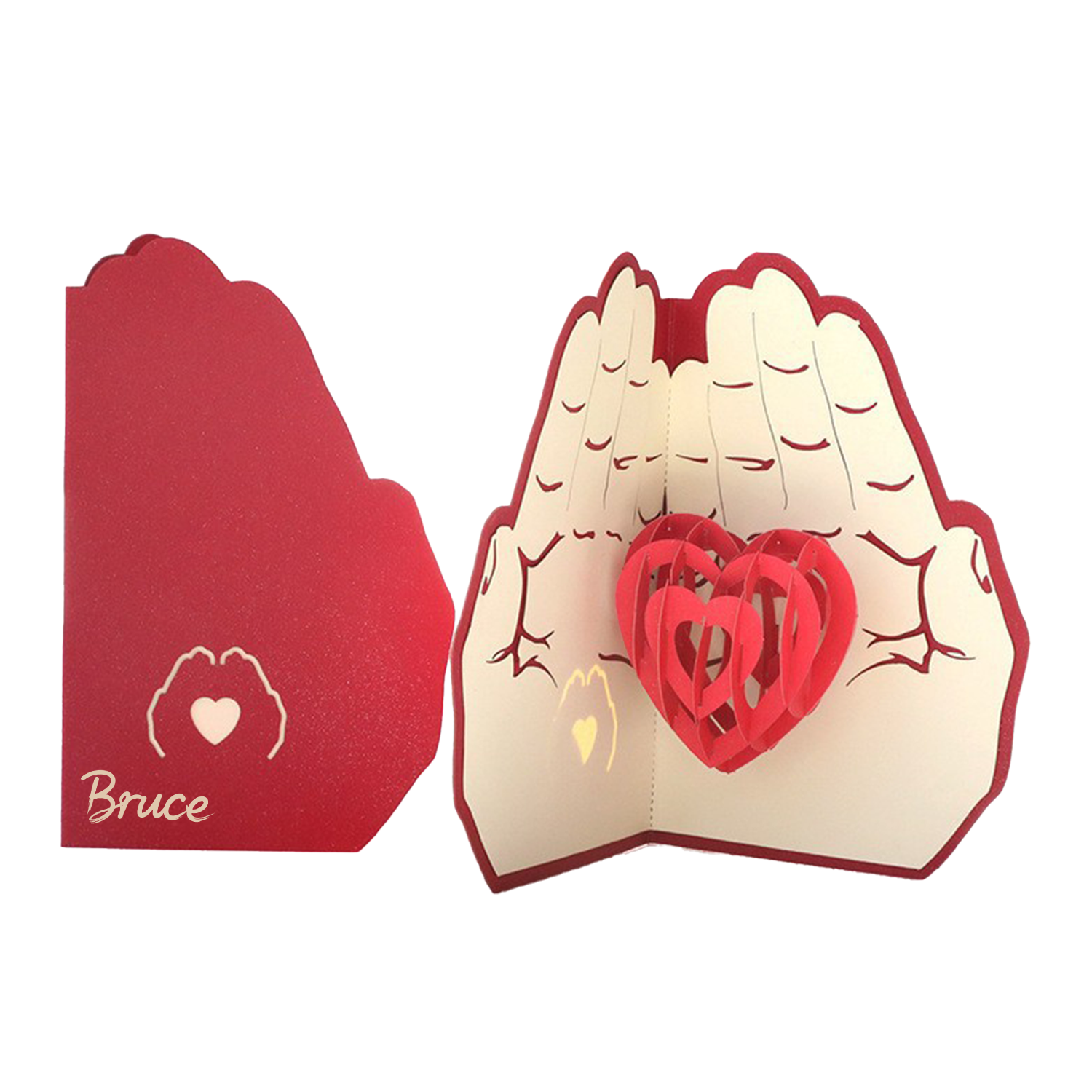 Pop Up Heart Anniversary Card 1