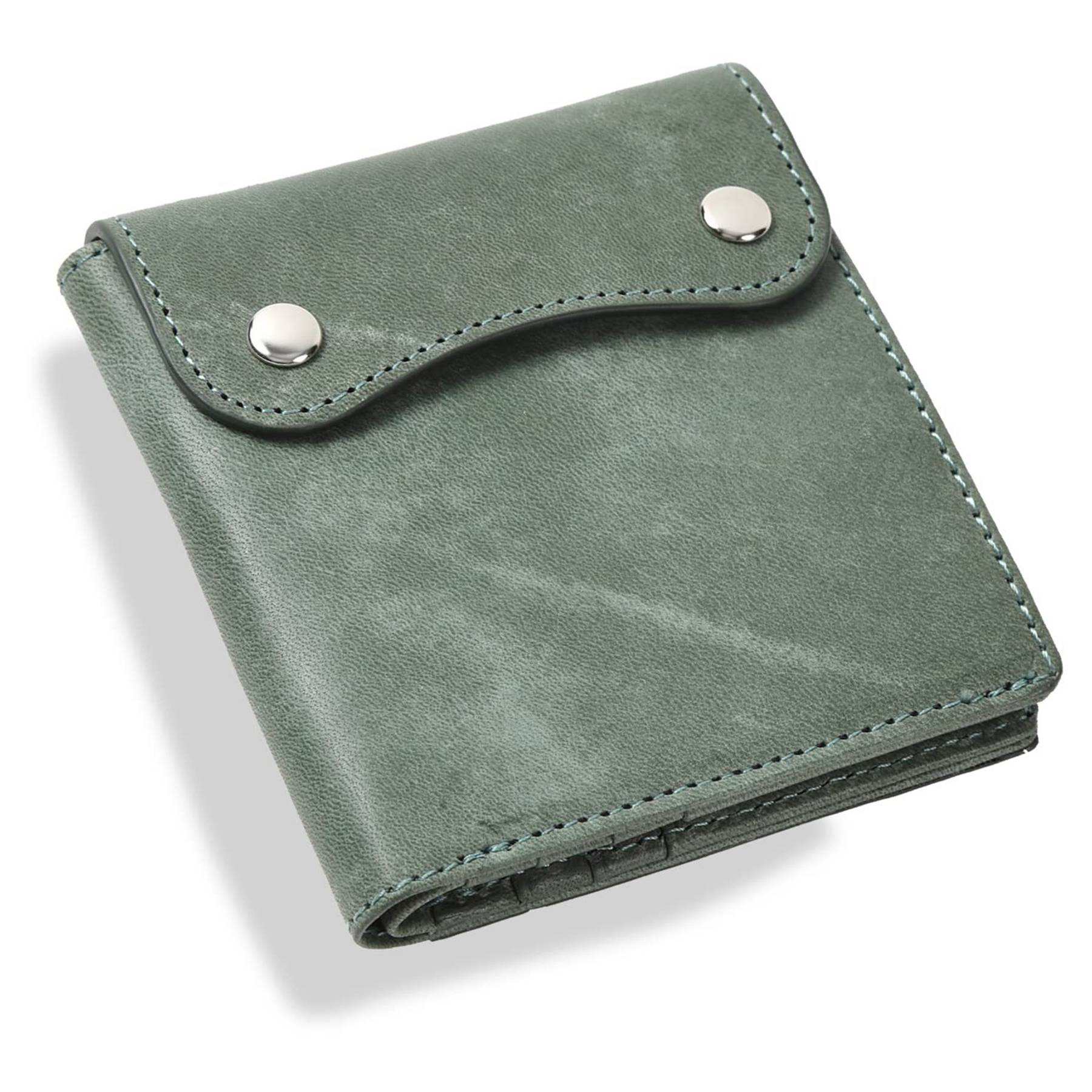 Genuine leather multi card short handbag 3