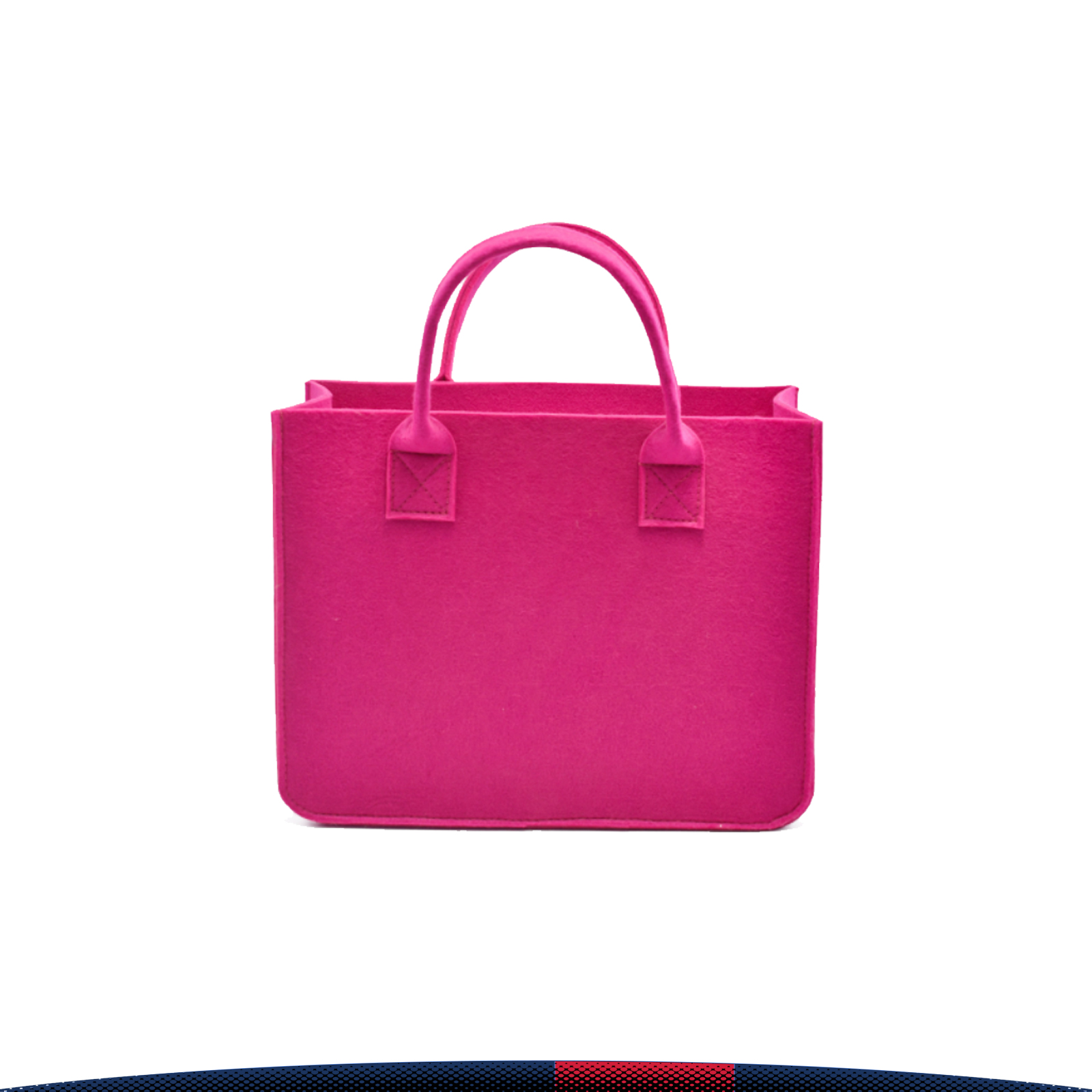 Felt Shopping Bag, custom tote bag with logo imprint 1