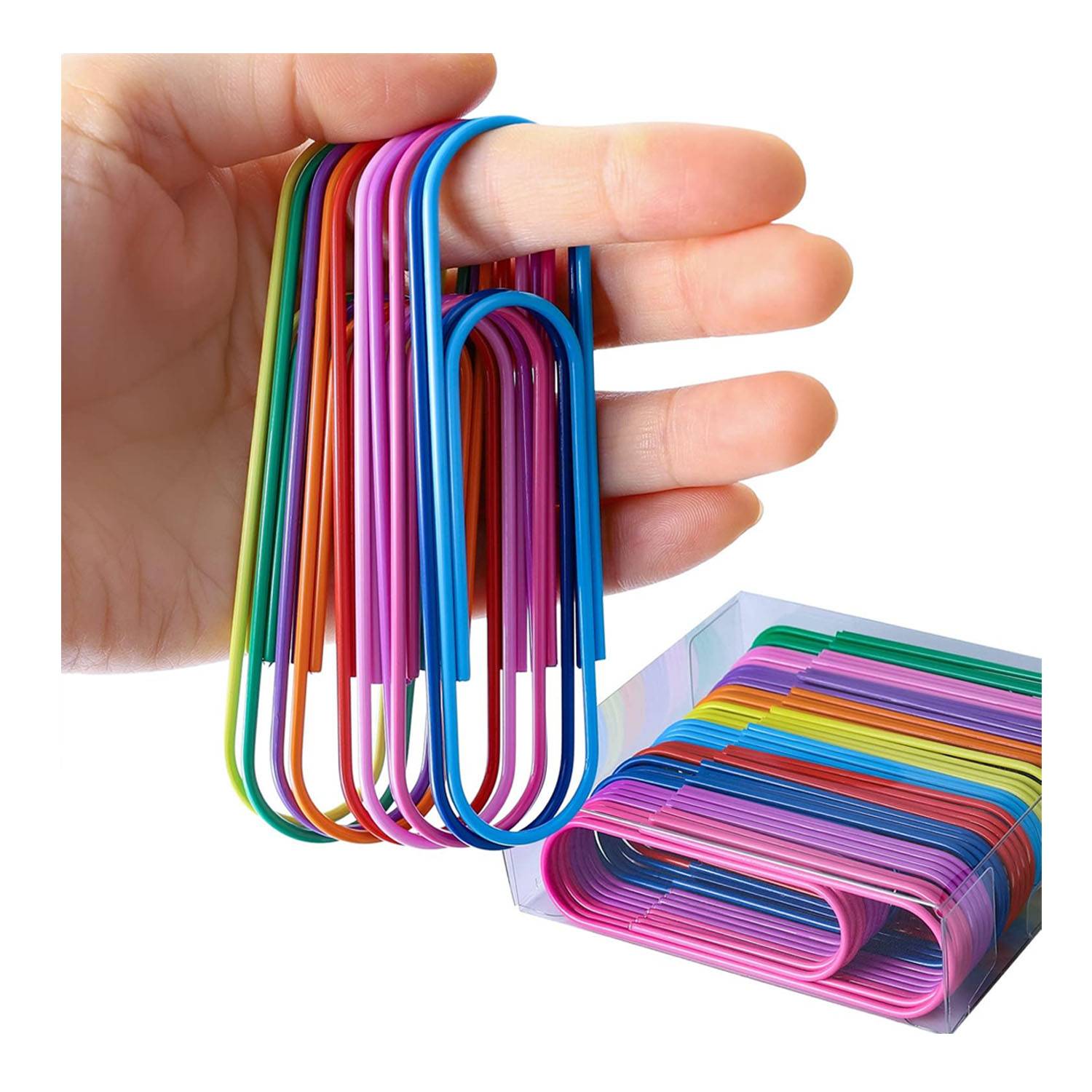 4" Metal Large Paper Clip Holder 4