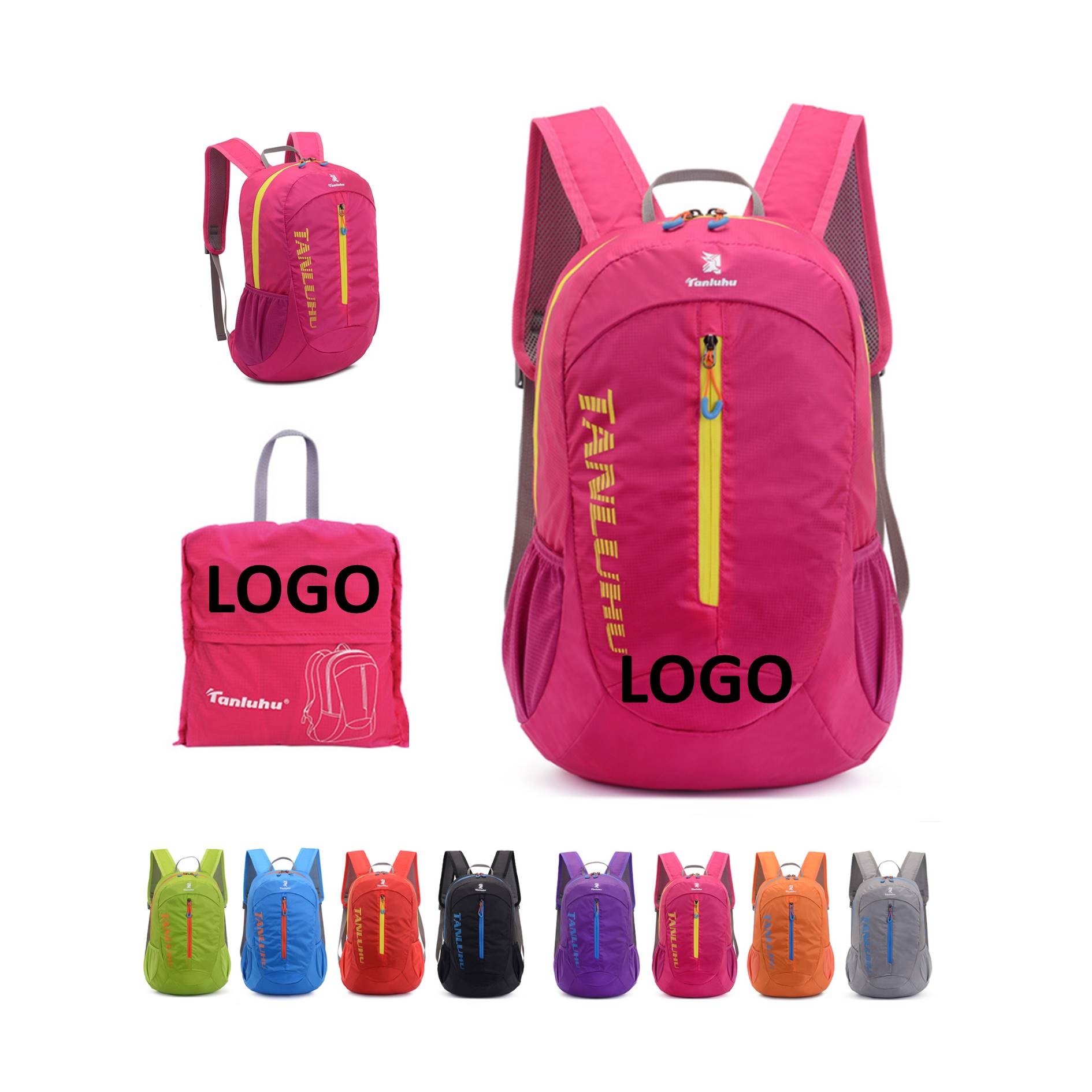 Outdoor Foldable Waterproof Hiking Backpack 5